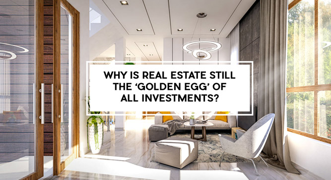 Invest in real estate for better returns